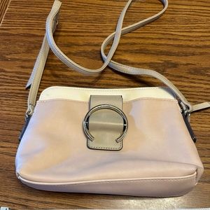 Nine West Neutral Colored Crossbody, Moderately Used